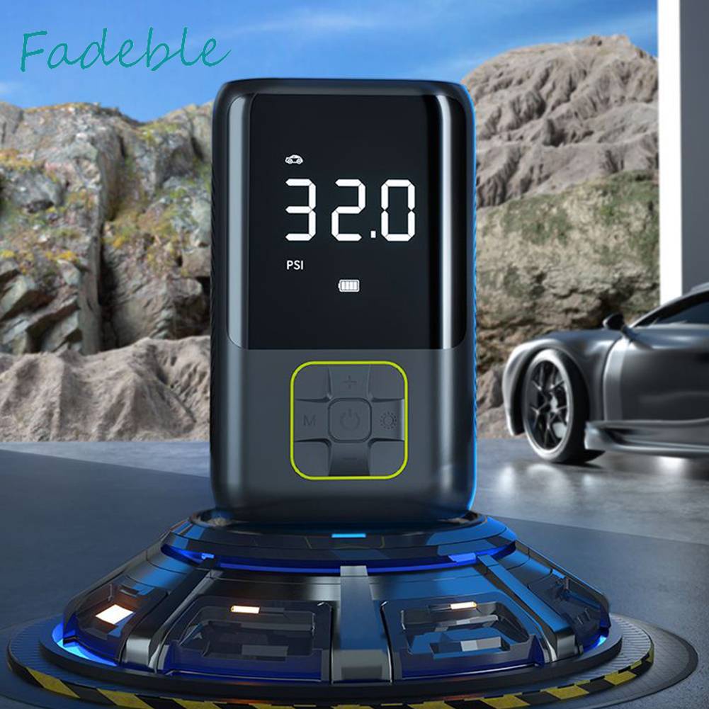 Máy Bơm Lốp Xe Điện Mini 4000mAh 150PSI Type-C USB