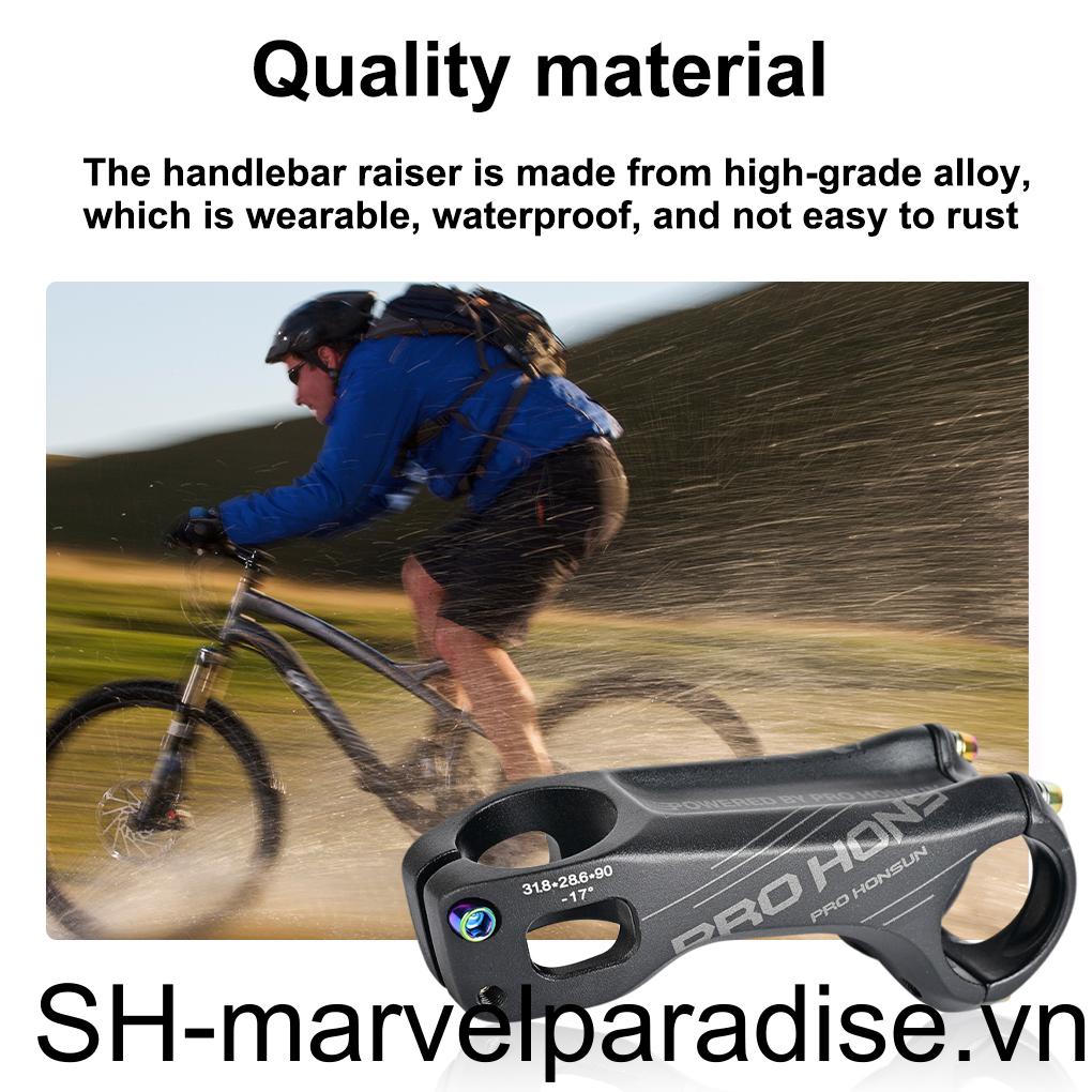 Trục Nối Dài Bằng Kim Loại Màu Đen 90mm Thông Dụng Gắn Tay Lái Xe Đạp Leo Núi DIY