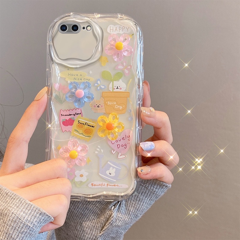 Ốp Điện Thoại Họa Tiết Hoạt Hình Dễ Thương Cho iPhone 6S plus 6 7 plus 8plus
