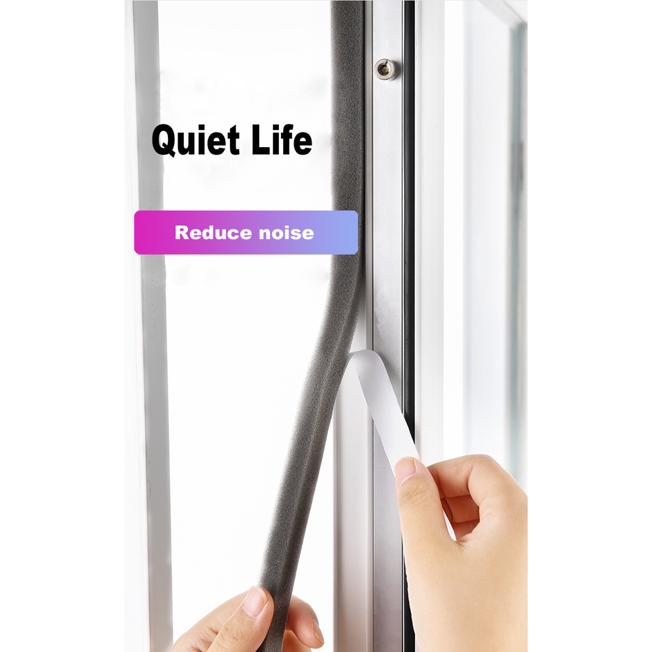 Cuộn Băng Keo Xốp PU Chống Va Chạm Cách Âm Dán Cửa Sổ / Đồ Nội Thất Sự Bảo Vệ