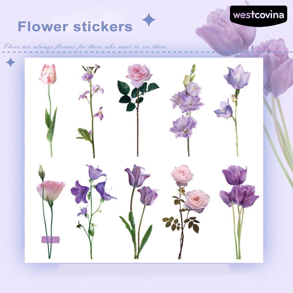 [WSTN] [WSTN]✎Bộ 20 Miếng Dán Chống Thấm Nước Tự Dính Trang Trí Sổ Tay