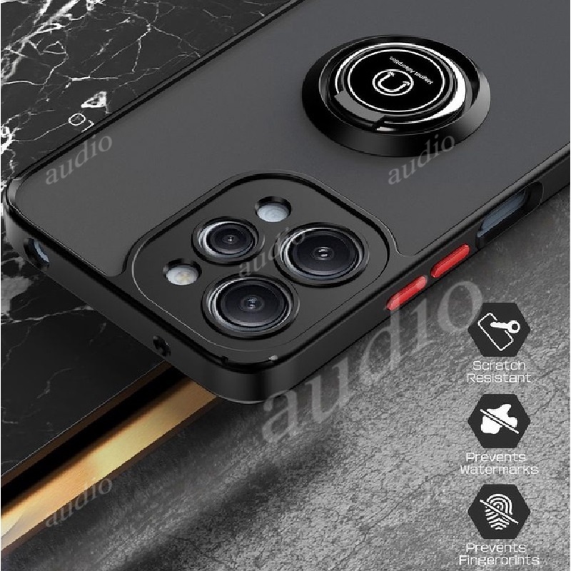 Ốp Điện Thoại Dạng Giáp Có Vòng Đỡ Nam Châm Cho Xiaomi redmi 12 4G Redmi12 2023 redmi 12 4G