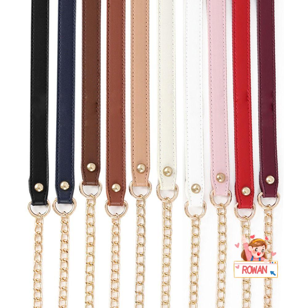 ROWANS Dây Xích Đeo Túi Xách Bằng Hợp Kim Màu Vàng 120cm Thời Trang Cho Nữ