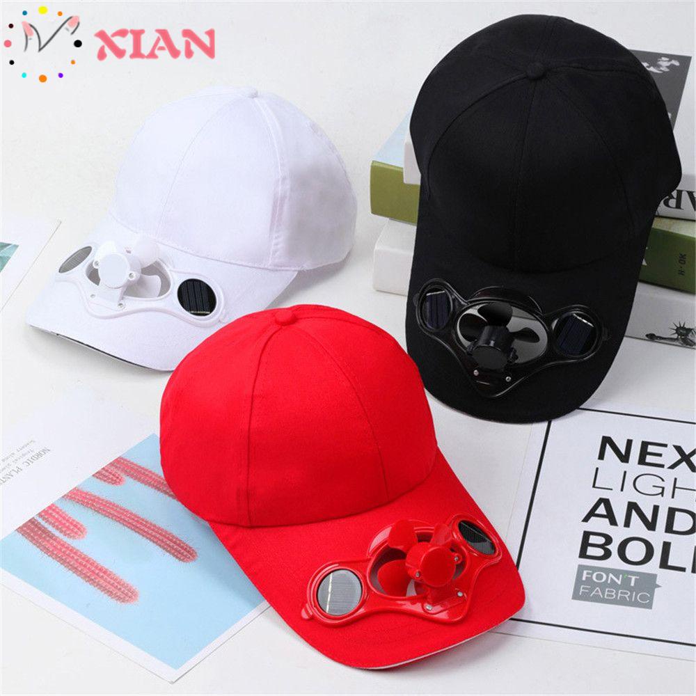 XIANTIN Mũ Lưỡi Trai Có Quạt Làm Mát