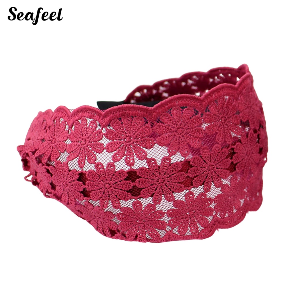 Sf_ Băng Đô Ren Hoa Rỗng Chống Biến Dạng Công Sở