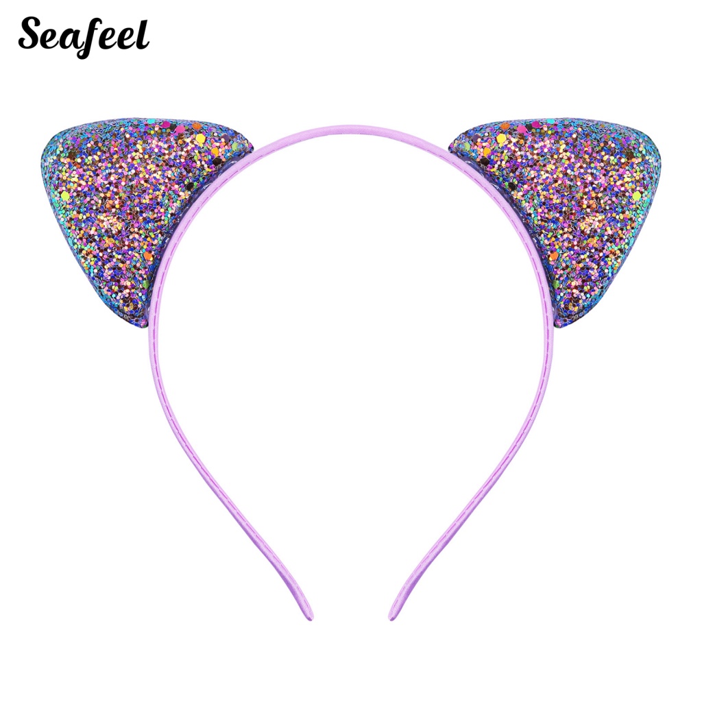 Cài Tóc Tai Mèo Nhiều Màu Đáng Yêu Cho Bé Gái