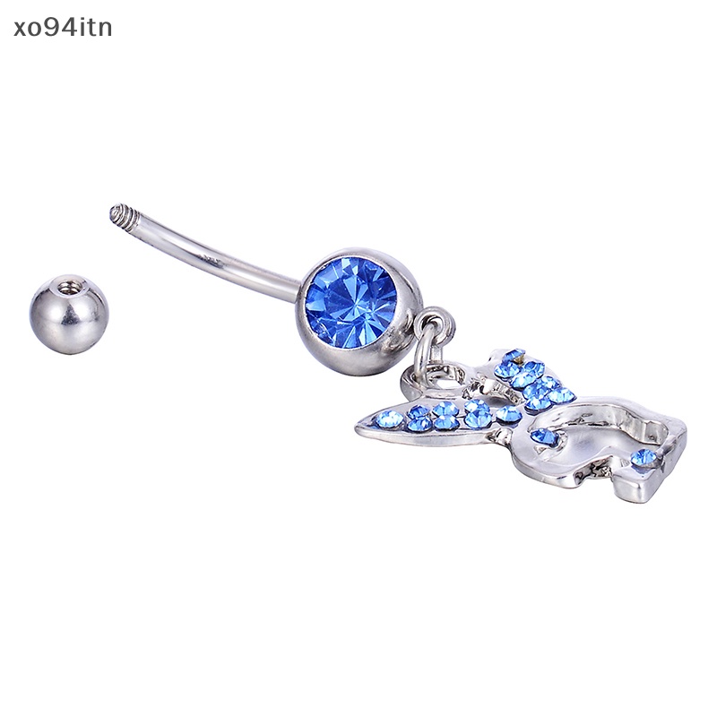 Khuyên Rốn Hình Thỏ Hoạt Hình Dễ Thương