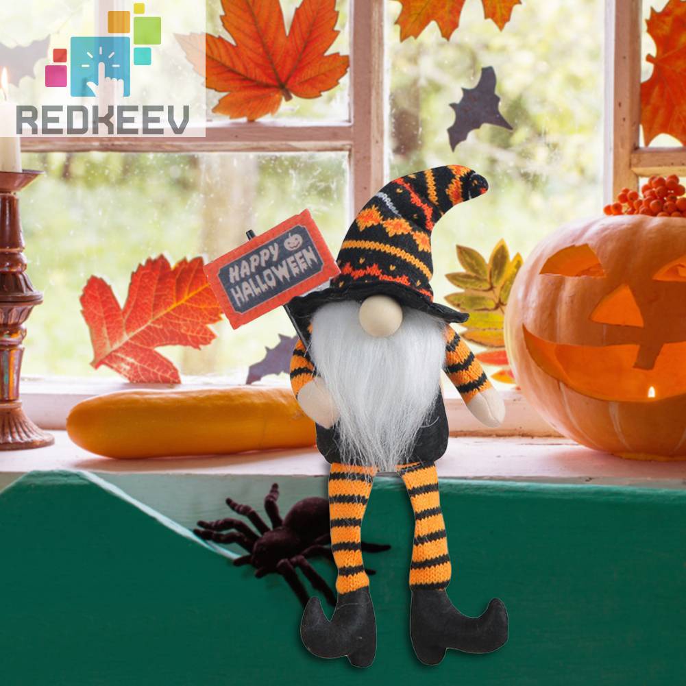 Đệm Cotton Họa Tiết Hoạt Hình Phù Thủy Gnome Dễ Thương Dùng Trang Trí Giáng Sinh