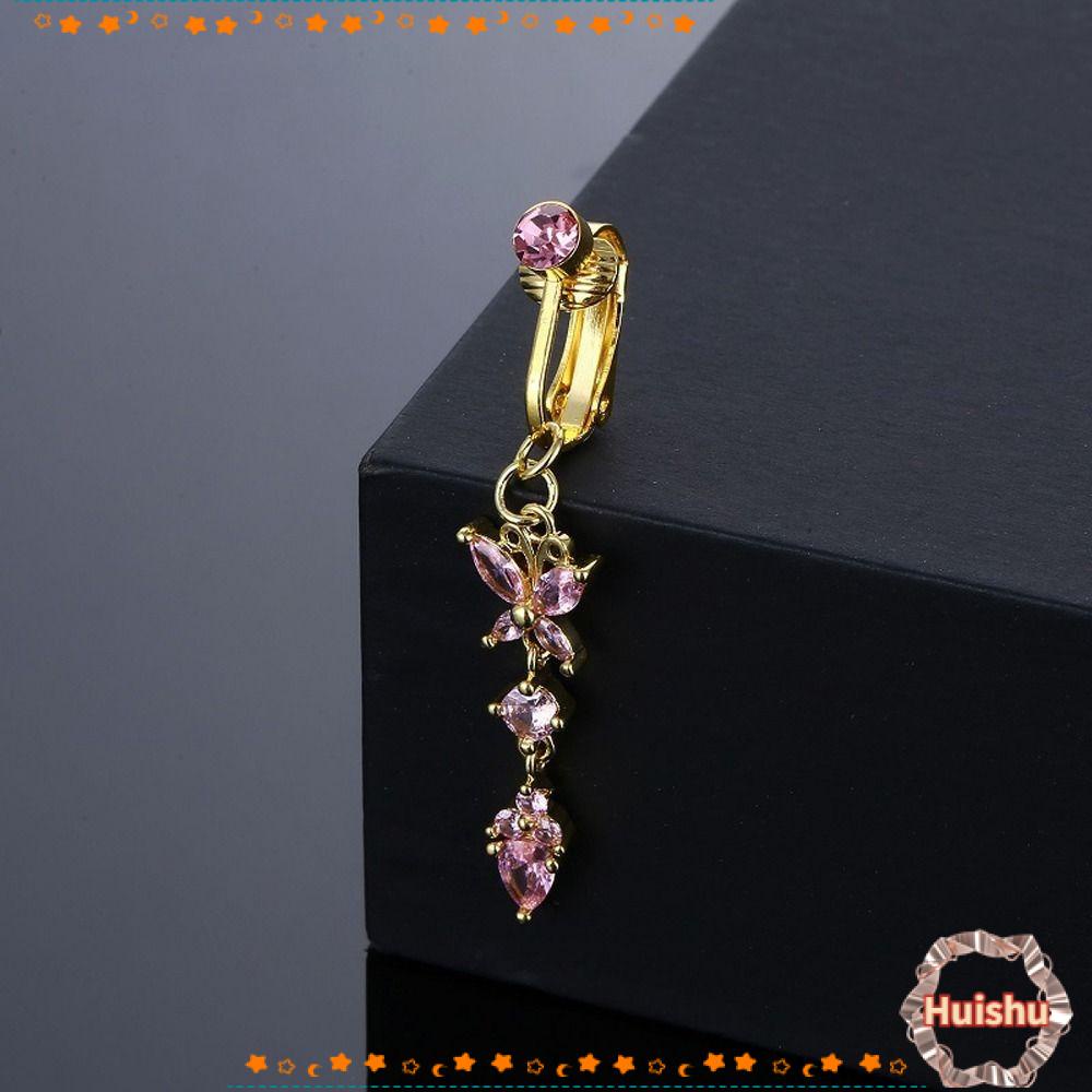 HS Khuyên RốN HìNh BướM ĐíNh Đá ThờI Trang