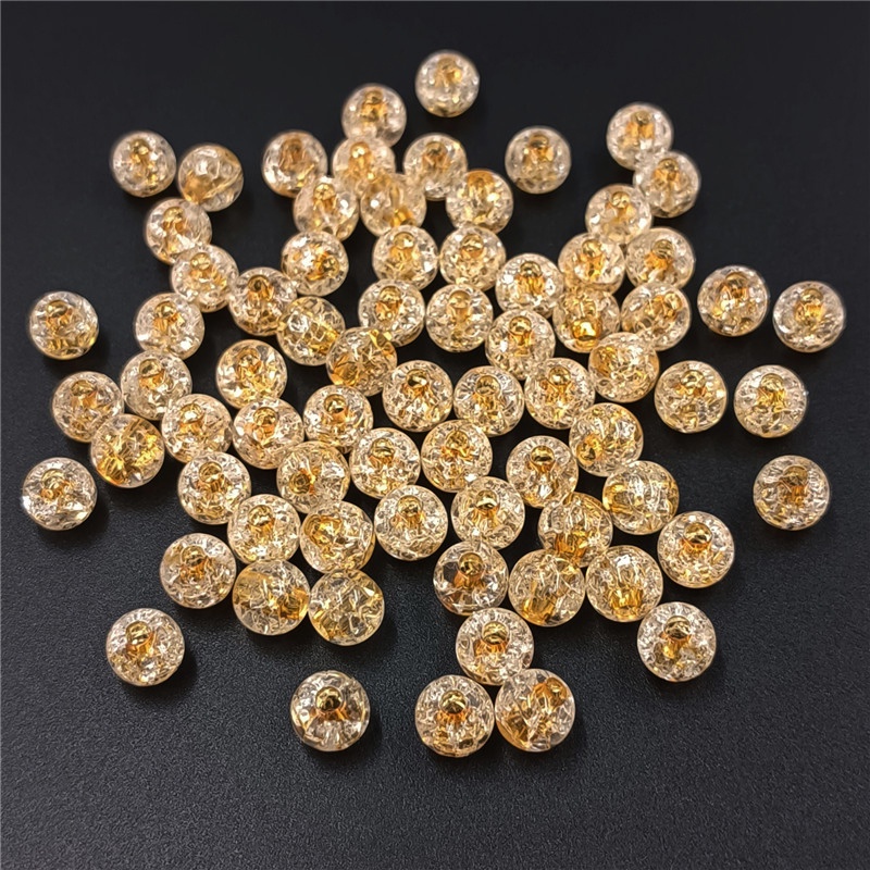 Set 10 Hạt Acrylic Tròn 8-16mm Làm Trang Sức Thời Trang DIY