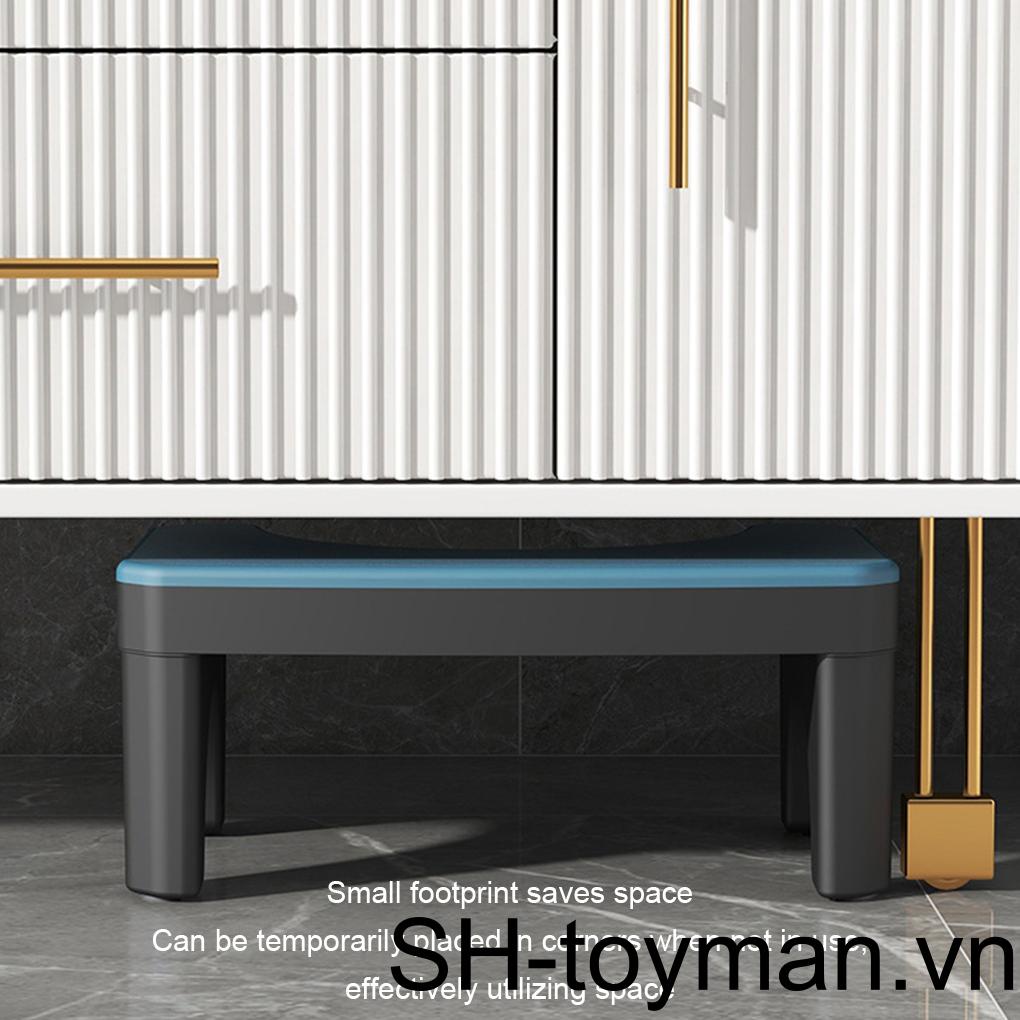 Ghế Đẩu Xoay Được Cải Thiện Bước Chân Dạng Cong Tiết Kiệm Không Gian Cho Nhà Vệ Sinh