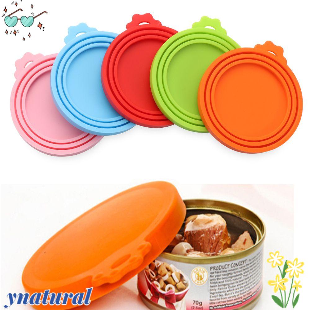 YNATURAL Nắp Silicone Đậy Lon Nước Nóng Giữ Thú Cưng Tươi
