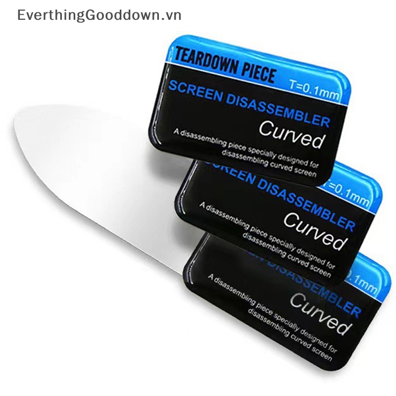 Bộ 1 / 3 Dụng Cụ Hỗ Trợ Tháo Gỡ Keo Dán Màn Hình Điện Thoại Bằng Kim Loại Tiện Dụng