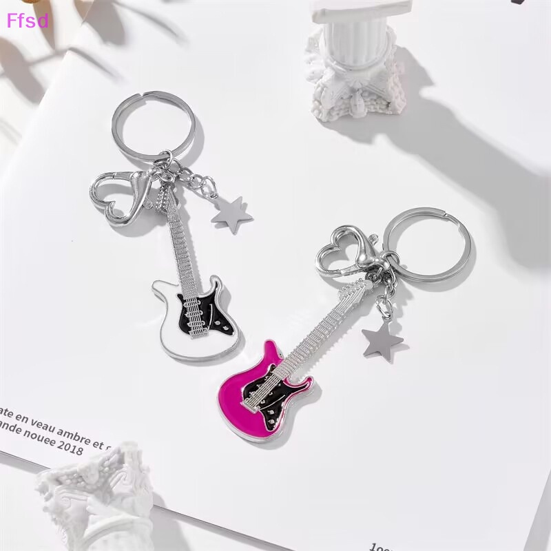 {Ffsd} 2023new Y2k Móc Chìa Khóa Hình Trái Tim Ngôi Sao Trái Tim Phong Cách Vintage Thời Trang Ngọt Ngào Cho Nữ