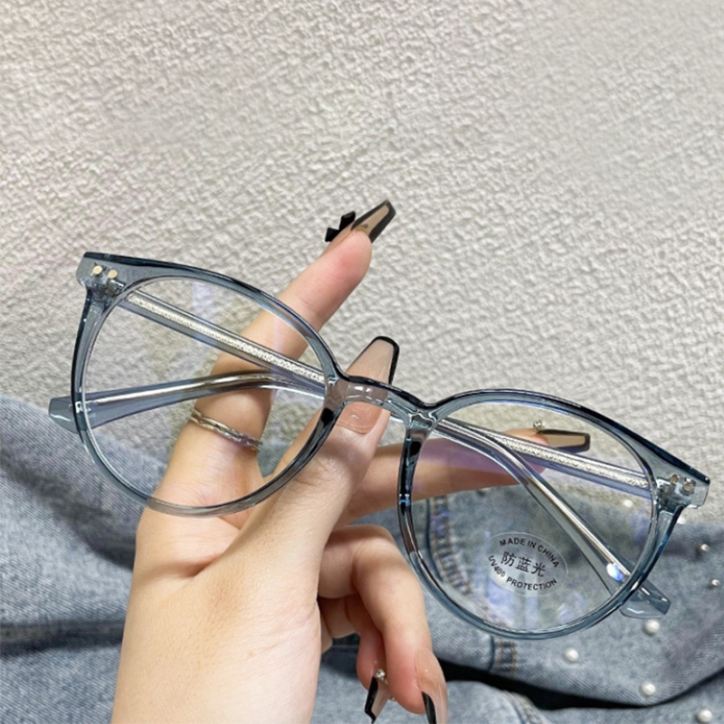 Kính Mát TR90 Bảo Vệ Mắt Ánh Sáng Xanh Thời Trang Hàn Quốc Cho Nam Nữ