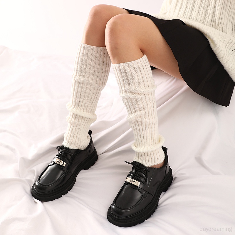 Vớ Dài Ngang Gối Màu Sắc Thời Trang Mùa Đông Dành Cho Nữ