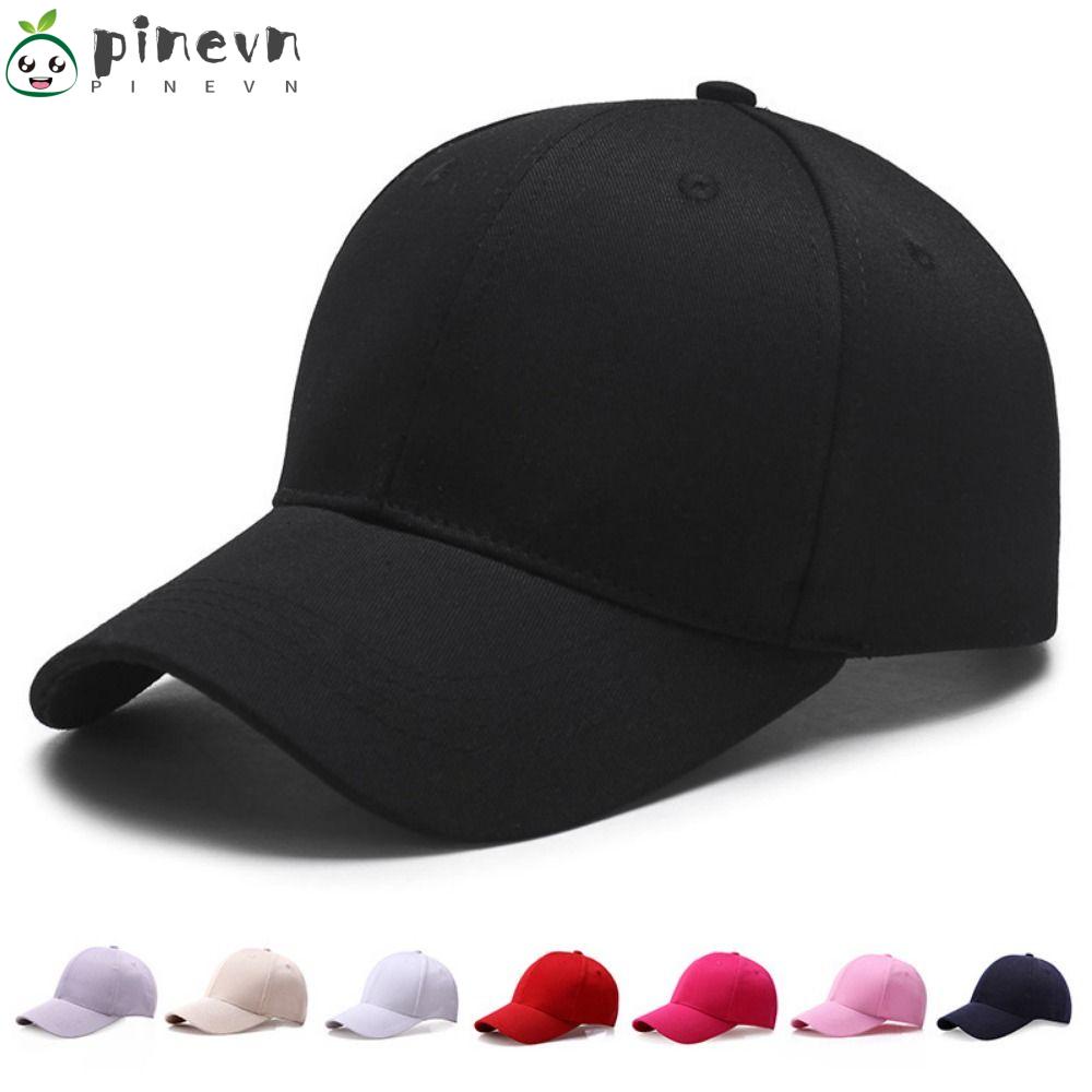 PINEVN Mũ Lưỡi Trai Cotton Màu Sắc Thời Trang