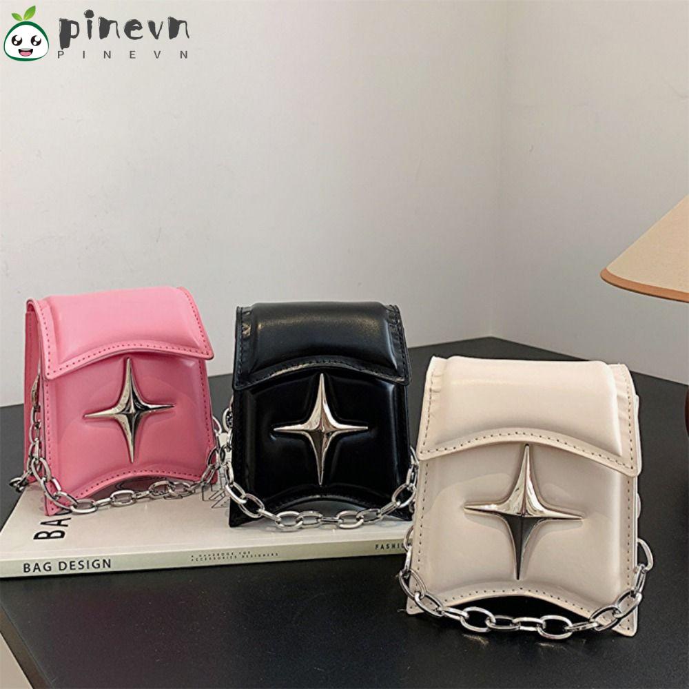 PINEVN Túi Xách Da PU Mềm Mại Thời Trang Cho Nữ