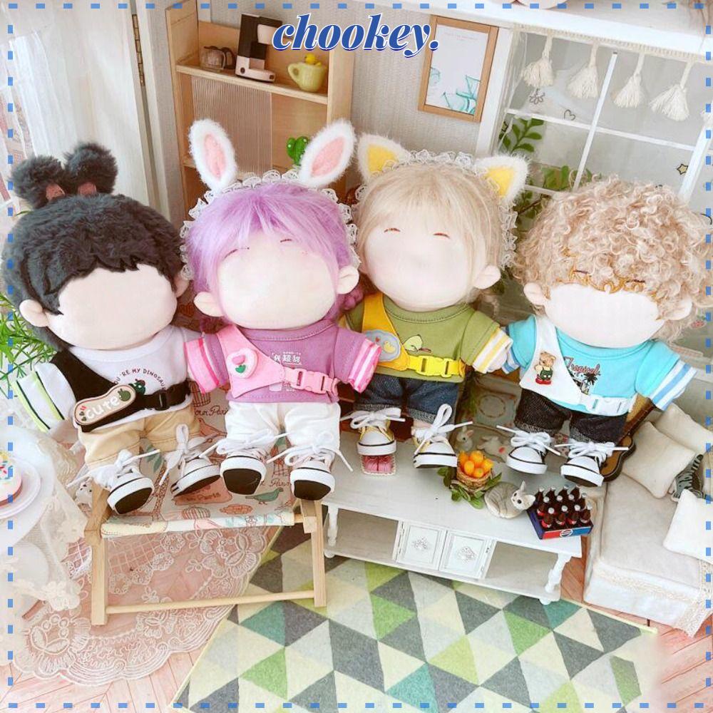 CHOOKEY Bộ Đồ Cotton Xinh Xắn Dành Cho Búp Bê