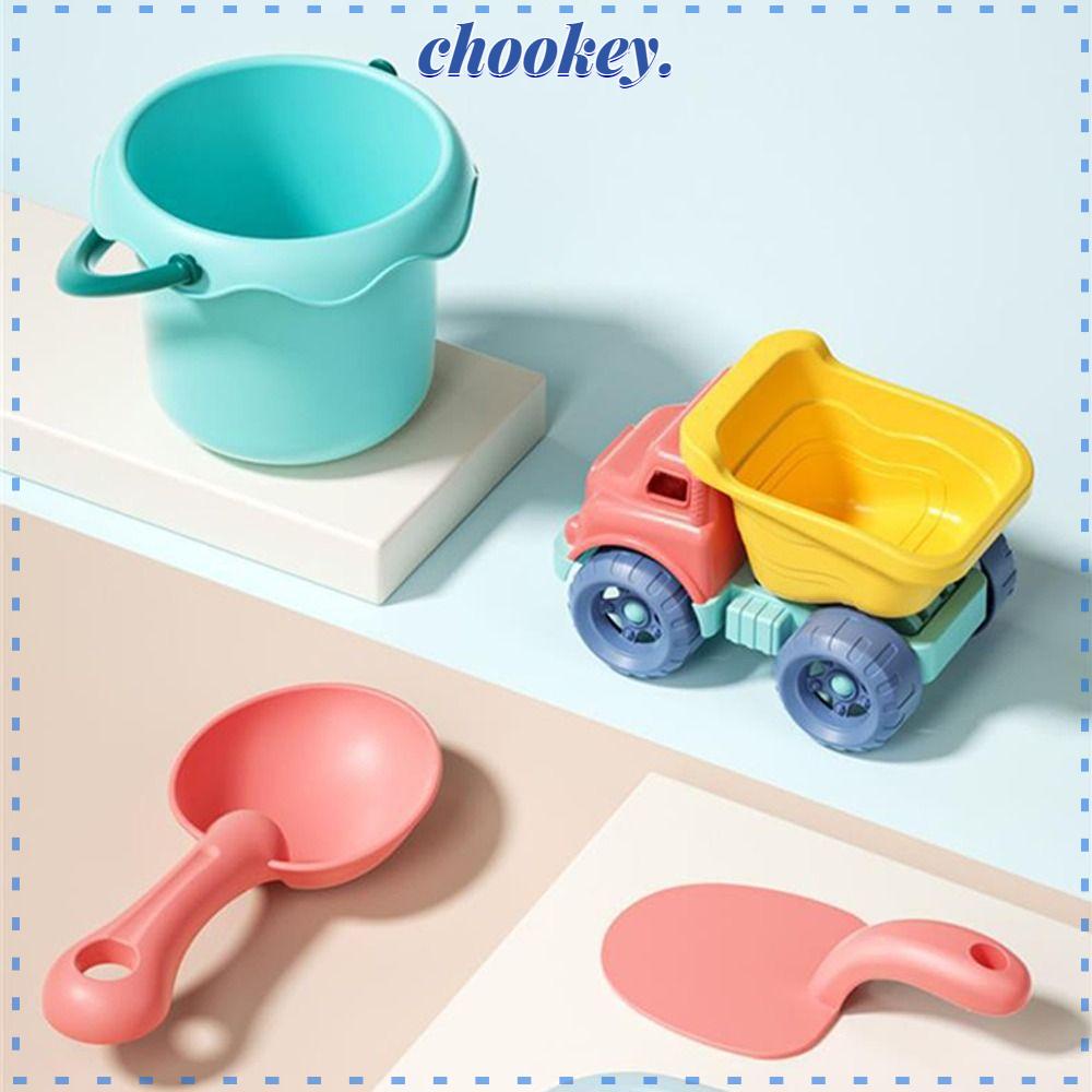 CHOOKEY Xô Nhựa Đựng Cát Đồ Chơi Đa Năng Có Thể Gấp Gọn Tiện Lợi Dành Cho Bé