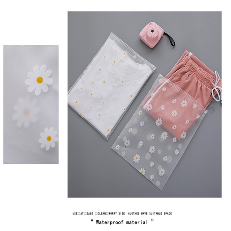 Set 50 Túi Khóa Zip Đựng Quần Áo Chống Nước Tiện Dụng Khi Đi Du Lịch