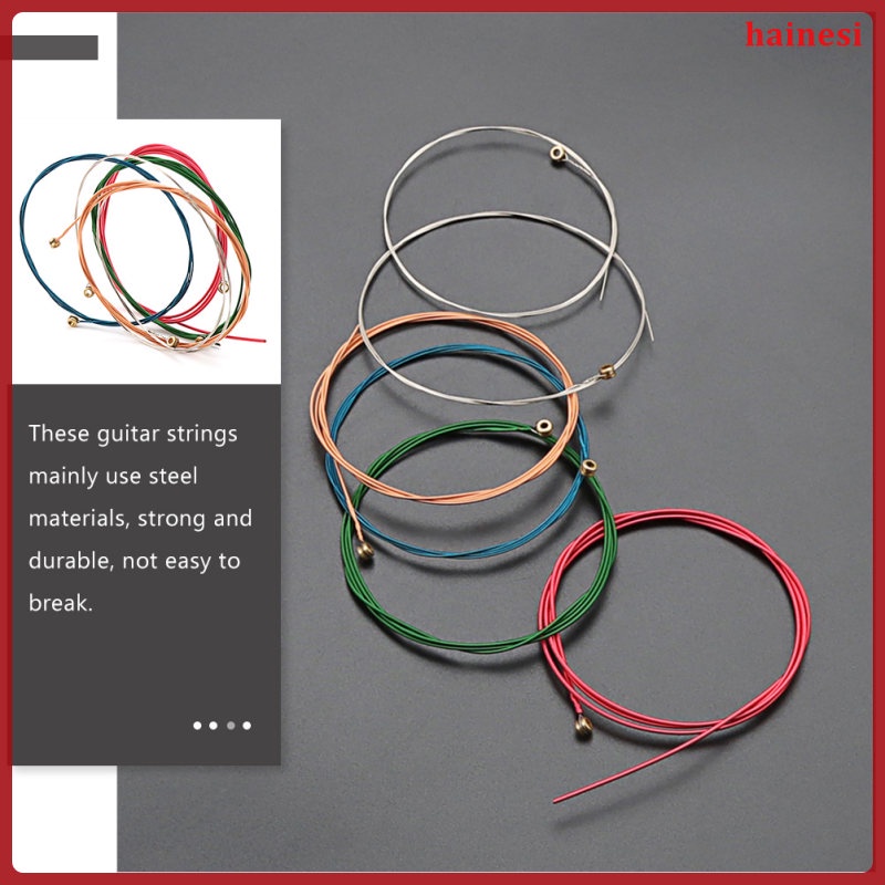 Set 6 Dây Đàn Guitar Điện Dành Cho Học Sinh