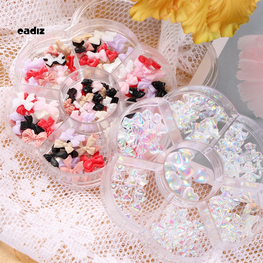 Phụ Kiện Trang Trí Móng Nghệ Thuật Hình Nơ 3D DIY