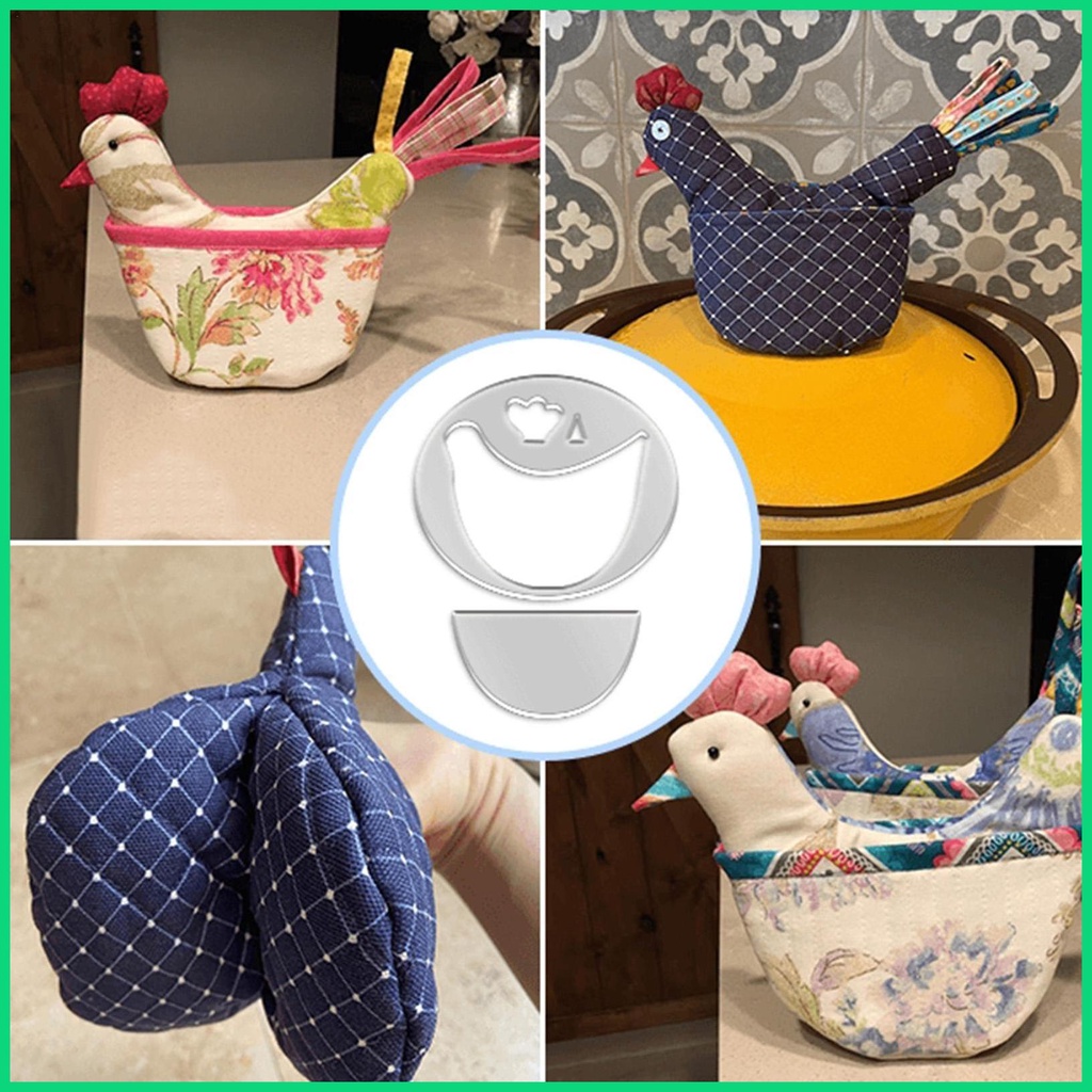 Thước Đo Và Khuôn Mẫu Hình Gà Con Chịu Được Sức Nặng Dùng Trong Nấu Ăn Jwvn