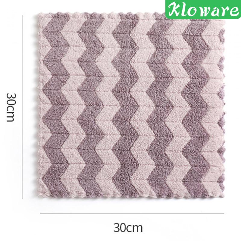 Khăn Lau Chén Dĩa Đa Năng Dày Dặn Cho Nhà Bếp / Phòng Tắm