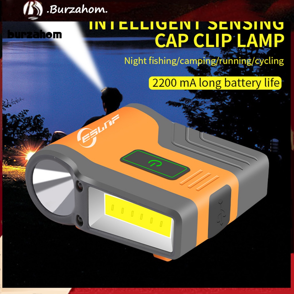 Đèn Kẹp Mũ Câu Cá Bằng Nhựa Khối Lượng Nhẹ Chống Thấm Nước