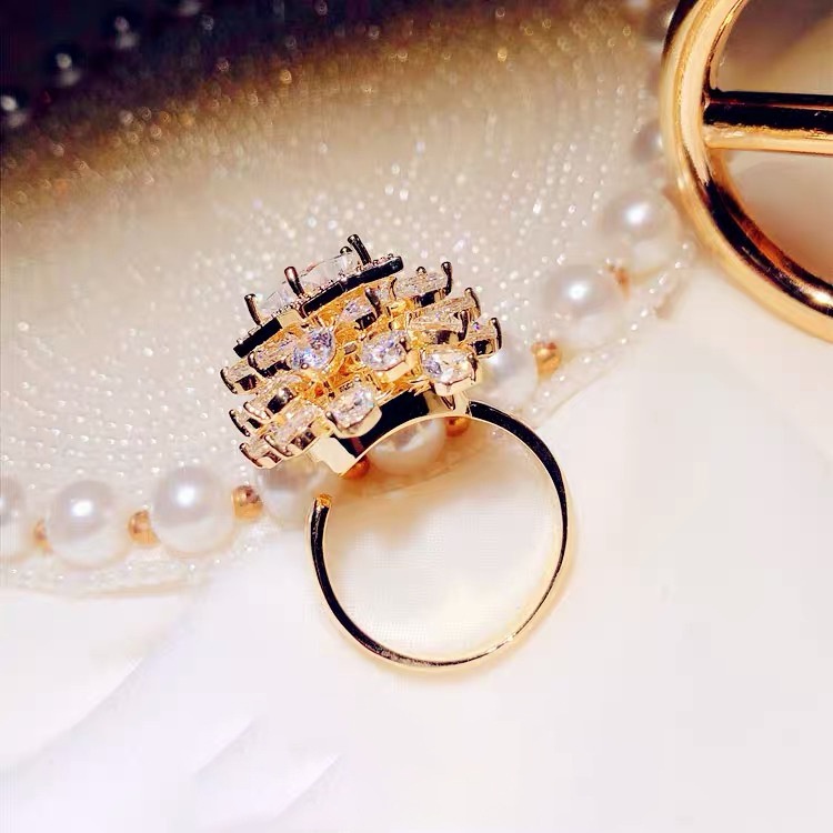 Nhẫn Hở Hình Cây Thông Giáng Sinh Chất Lượng Cao Cho Nữ