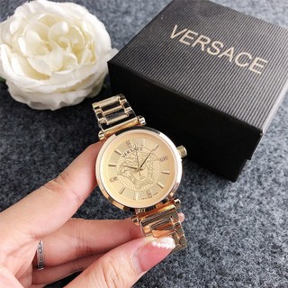 Đồng Hồ Nữ Versace Dây Da Thời Trang