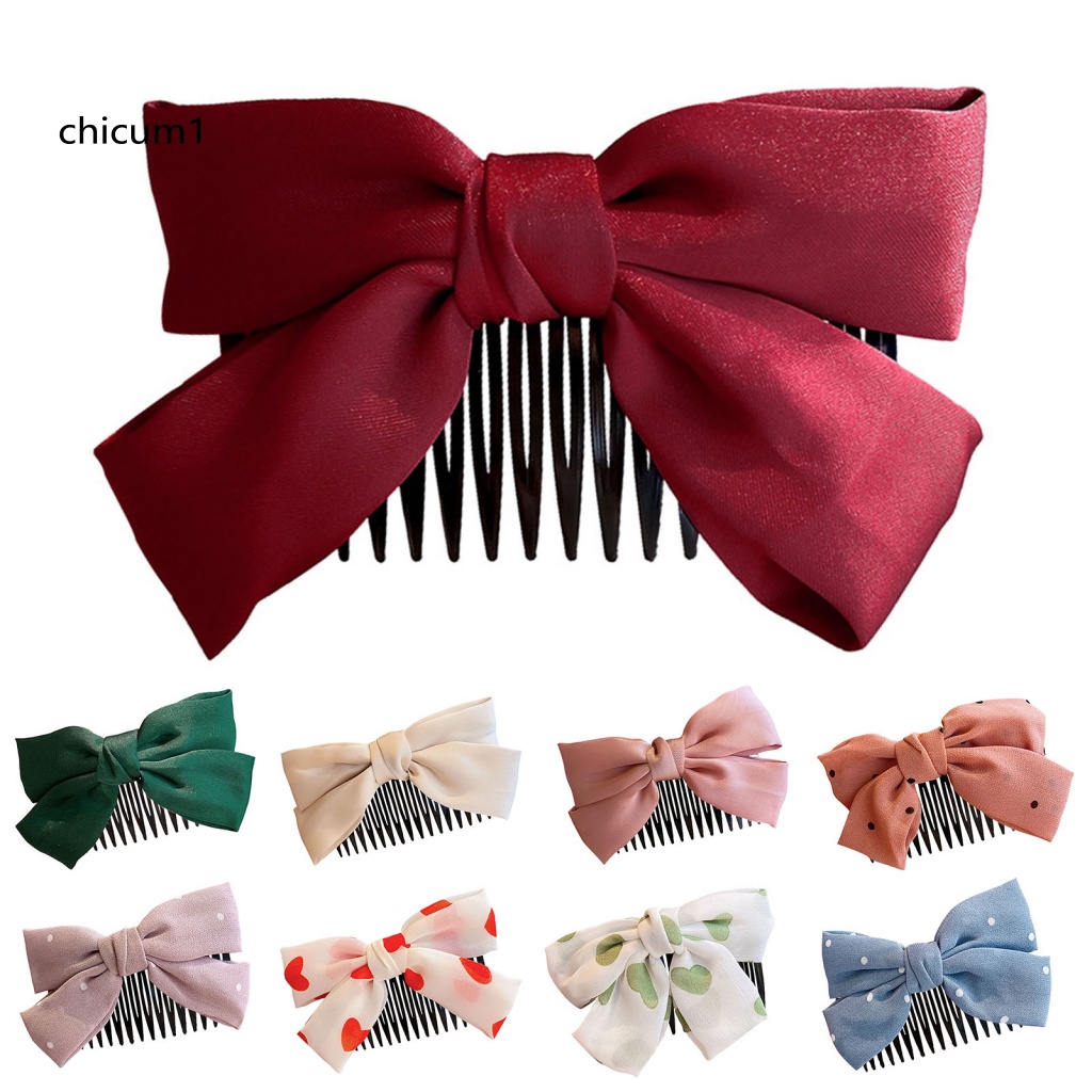 Lược Kẹp Tóc Bằng Acrylic Không Phai Màu Sắc Sống Động Cho Nữ