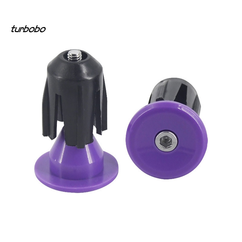 1 Cặp Nút Nhựa Gắn Tay Lái Xe Đạp Leo Núi Dễ Lắp Đặt