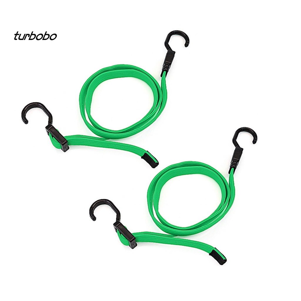 Set 2 Dây Thừng Khóa Chắc Chắn Không Vỡ Độ Co Giãn Cao Bằng Polypropylene Dày Dặn Dành Cho Xe Đạp