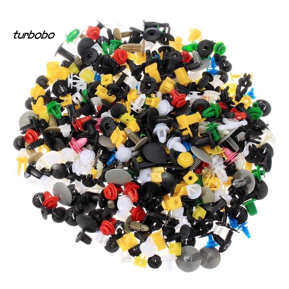 Set 500 Kẹp Đinh Tán Đa Năng Cho Xe Ô Tô