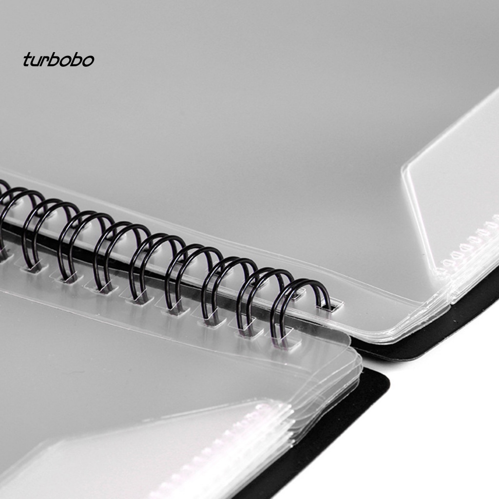 Bìa Đựng Bản Nhạc Khổ A4 2 Mặt Chống Phản Quang 20 Trang