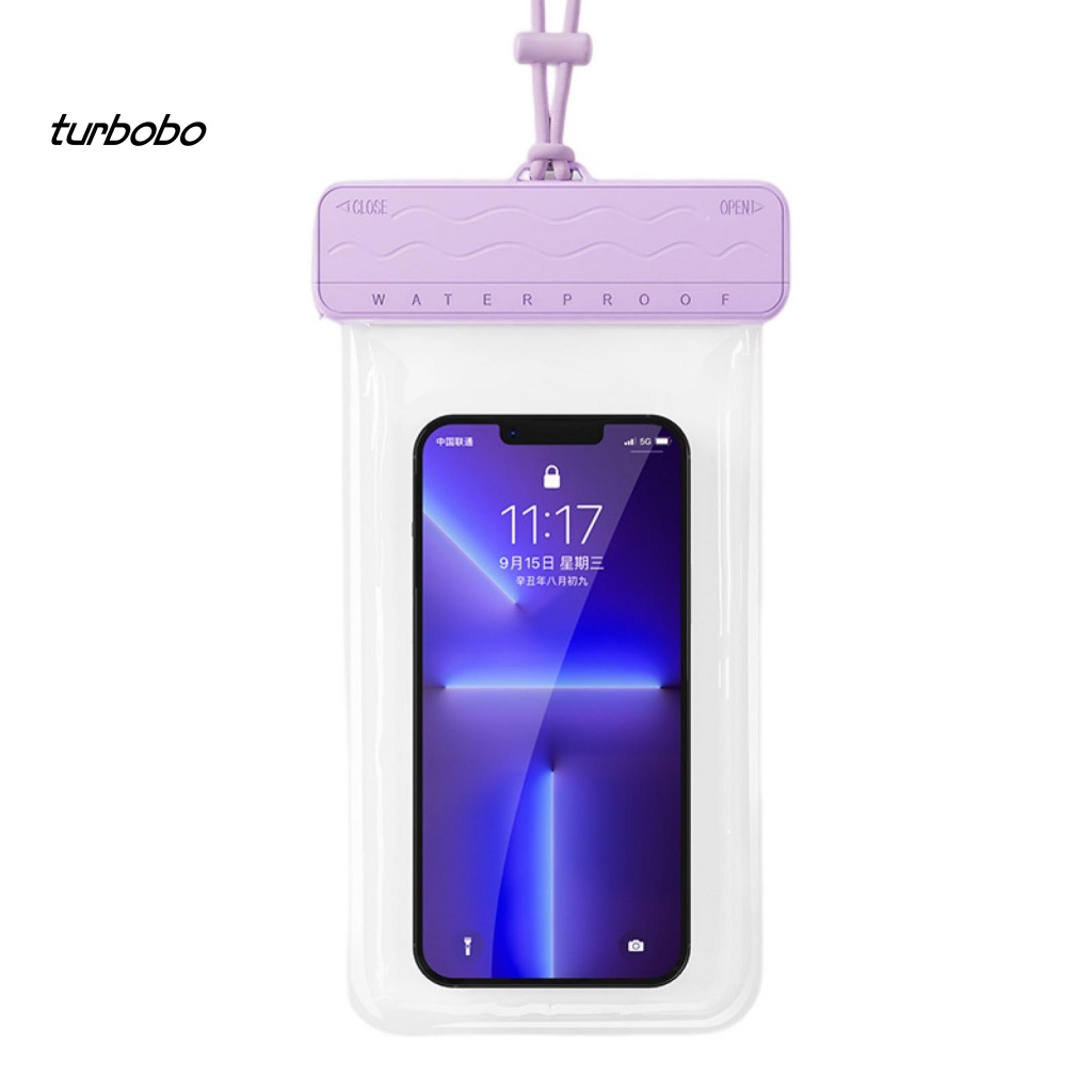 Túi Đựng Điện Thoại Trong Suốt Chống Nước Có Thể Điều Chỉnh Được Màn Hình Cảm Ứng IPX8