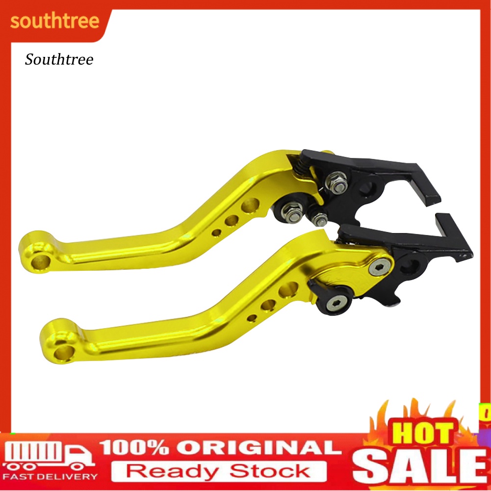 1 Cặp Tay Thắng CNC Bằng Kim Loại Có Thể Điều Chỉnh Cho Xe Máy