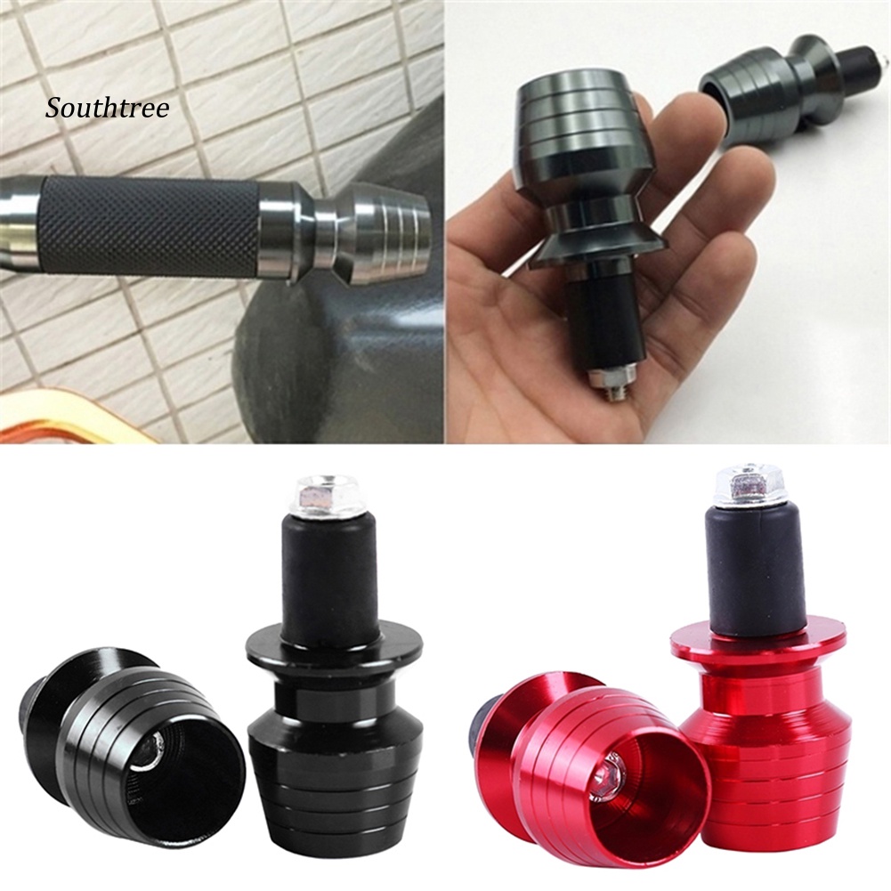 Bộ 2 Nút Gắn Tay Lái Xe Máy Bằng Hợp Kim Nhôm Chất Lượng Cao