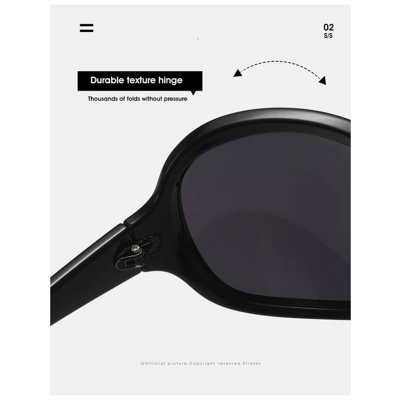 Kính Mát Gọng Lớn Phong Cách Âu Mỹ Mới 2023