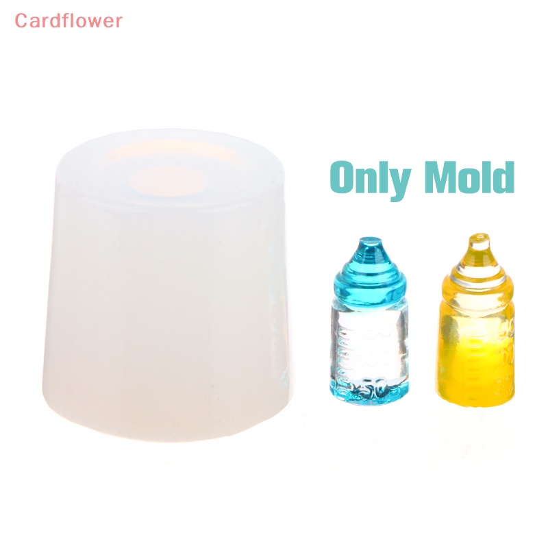 Khuôn Silicon Làm Bình Sữa Mini 1: 12 Trang Trí Nhà Búp Bê DIY Mới