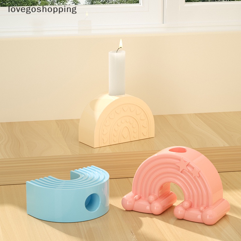 [lovegoshopping] Khuôn Silicon Tạo Hình Vòm Mưa DIY Khay Giữ Thạch Cao Trang Trí Nhà Ở VN
