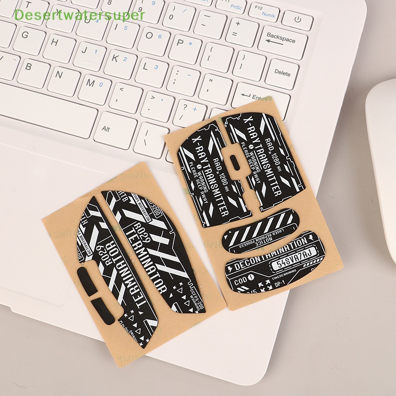 1 Bộ Miếng Dán Chuột Họa Tiết Vân Kim Cương 6D Chống Trượt Chống Mồ Hôi AJ199