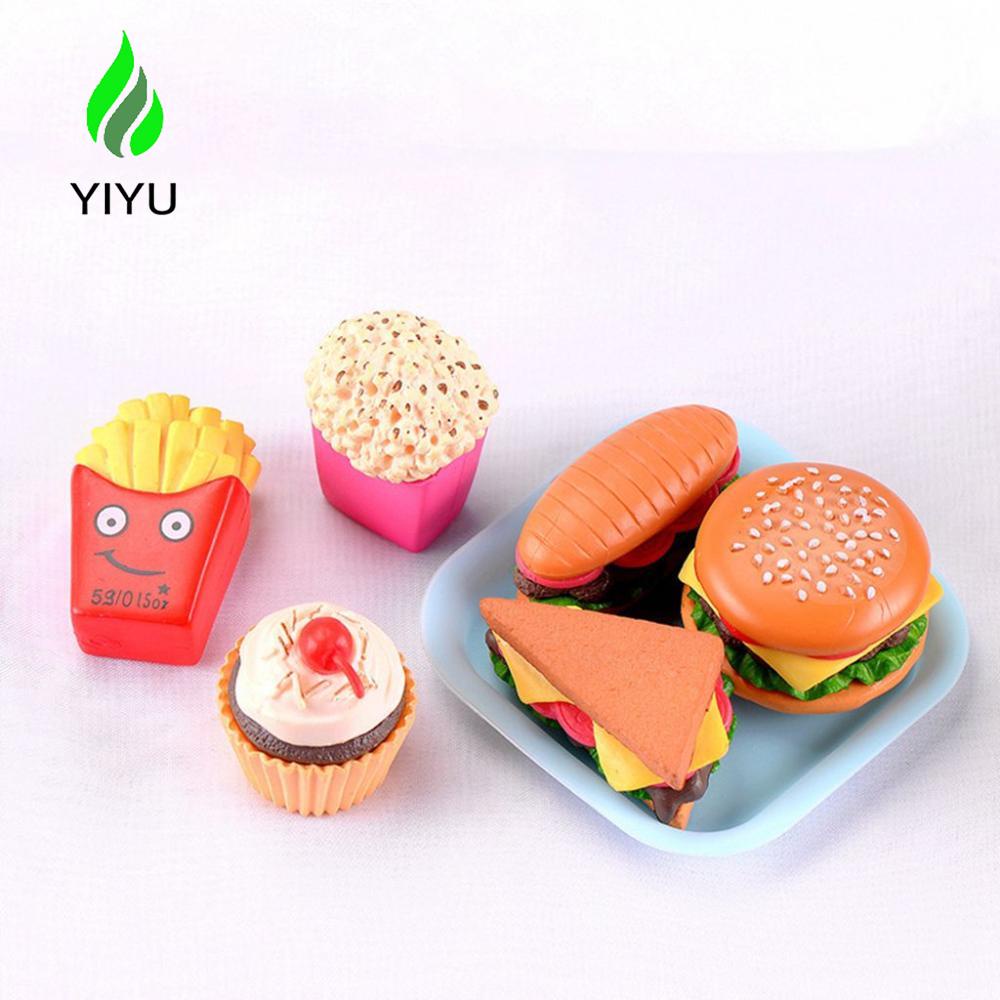 YIYU Mô Hình Hamburger Mini Dễ Thương Dùng Trang Trí Tiểu Cảnh