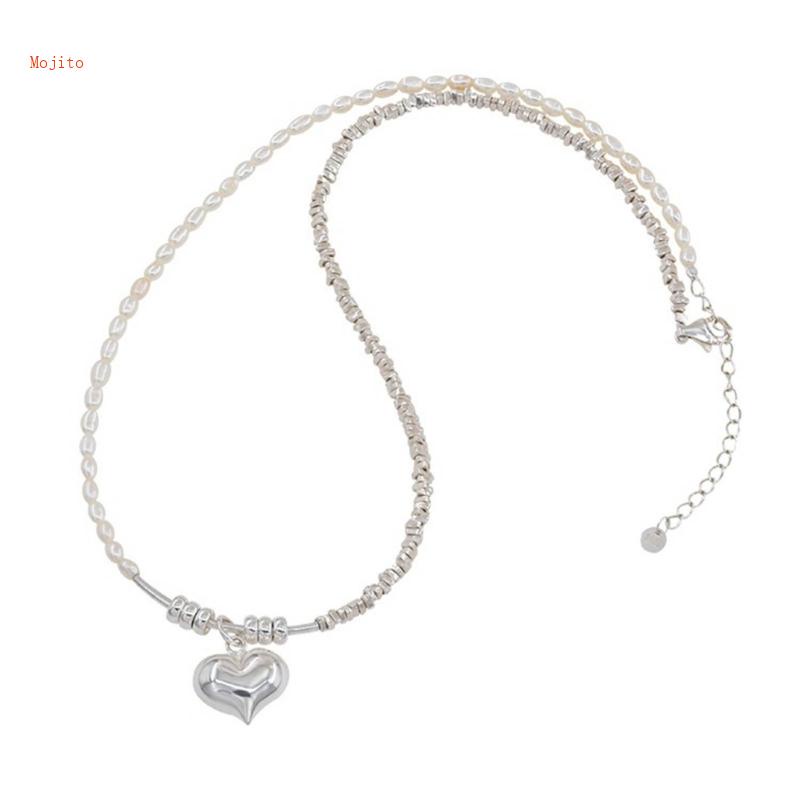 Vòng cổ Hợp Kim Mặt Trái Tim Thời Trang Cho Nữ