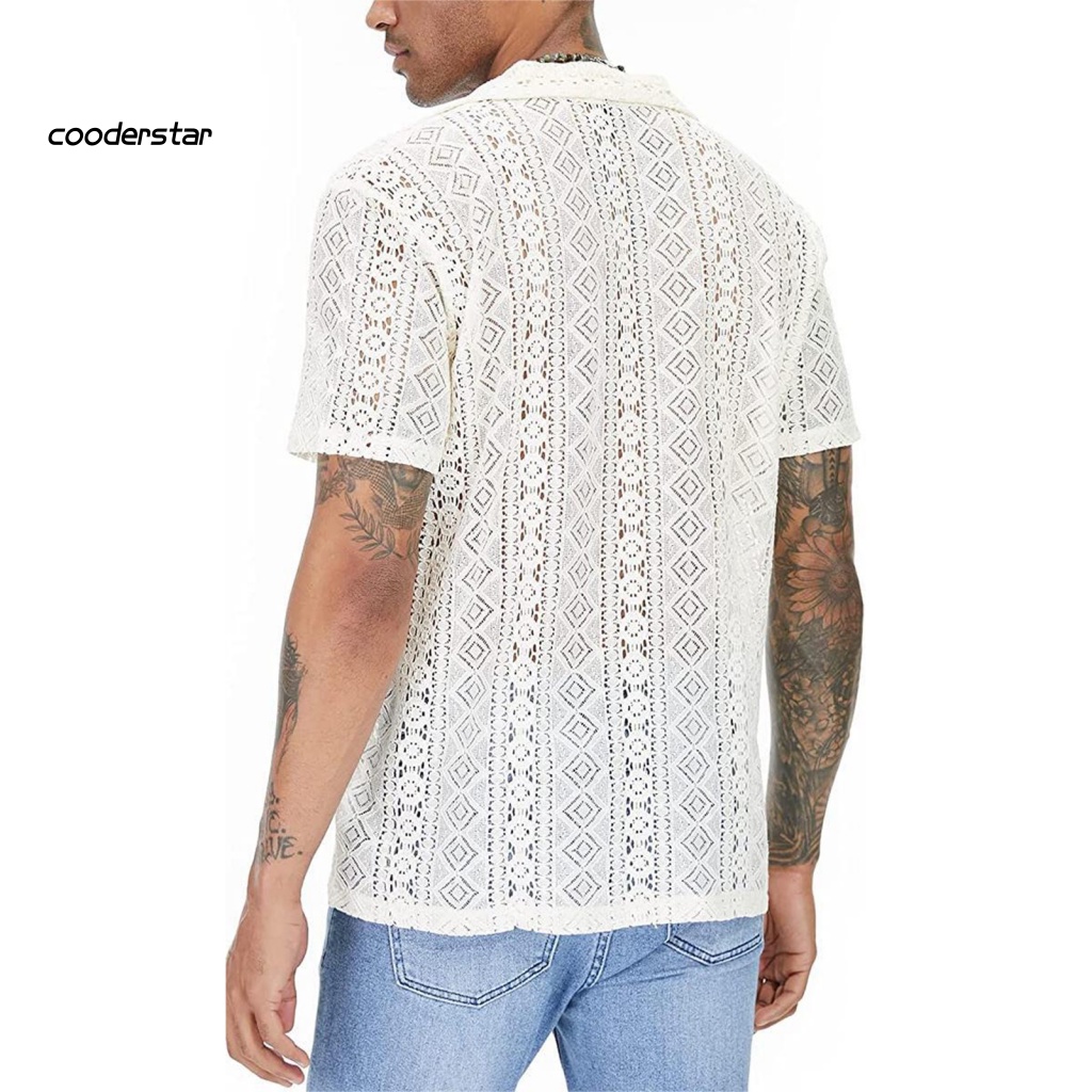 Áo Sơ Mi Tay Ngắn Dáng Rộng Màu Trơn Thời Trang Mùa Hè Thoáng Khí Cho Nam