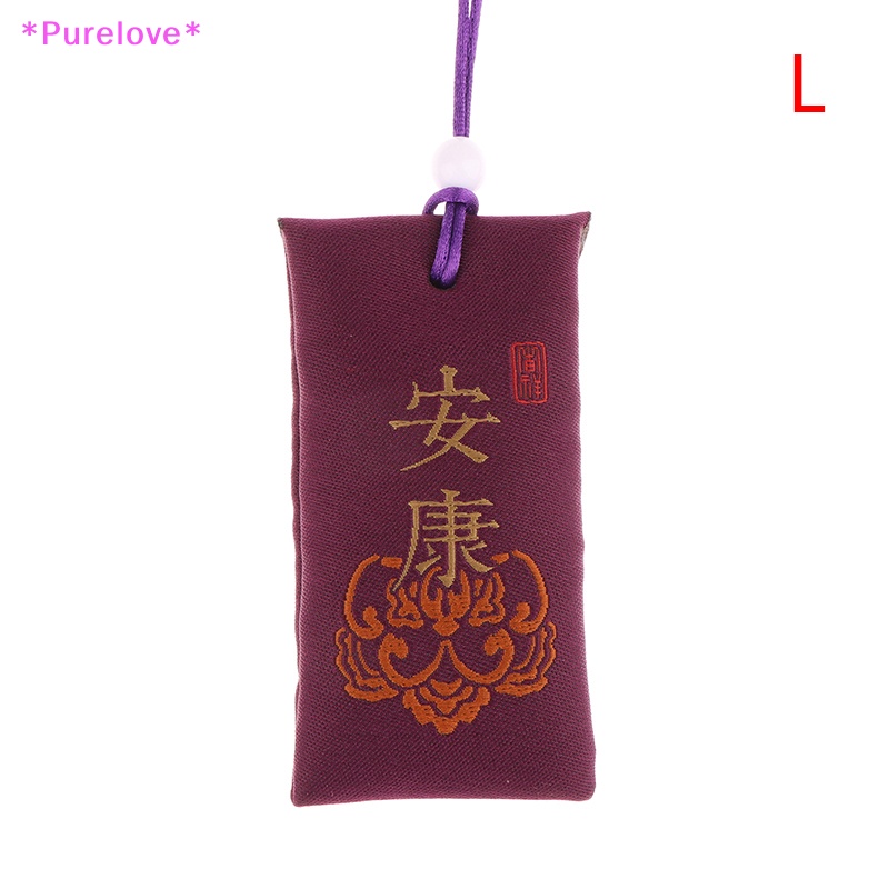 Túi Cầu Nguyện May Mắn Thêu Họa Tiết Xinh Xắn Trang Trí Xe Hơi Mới