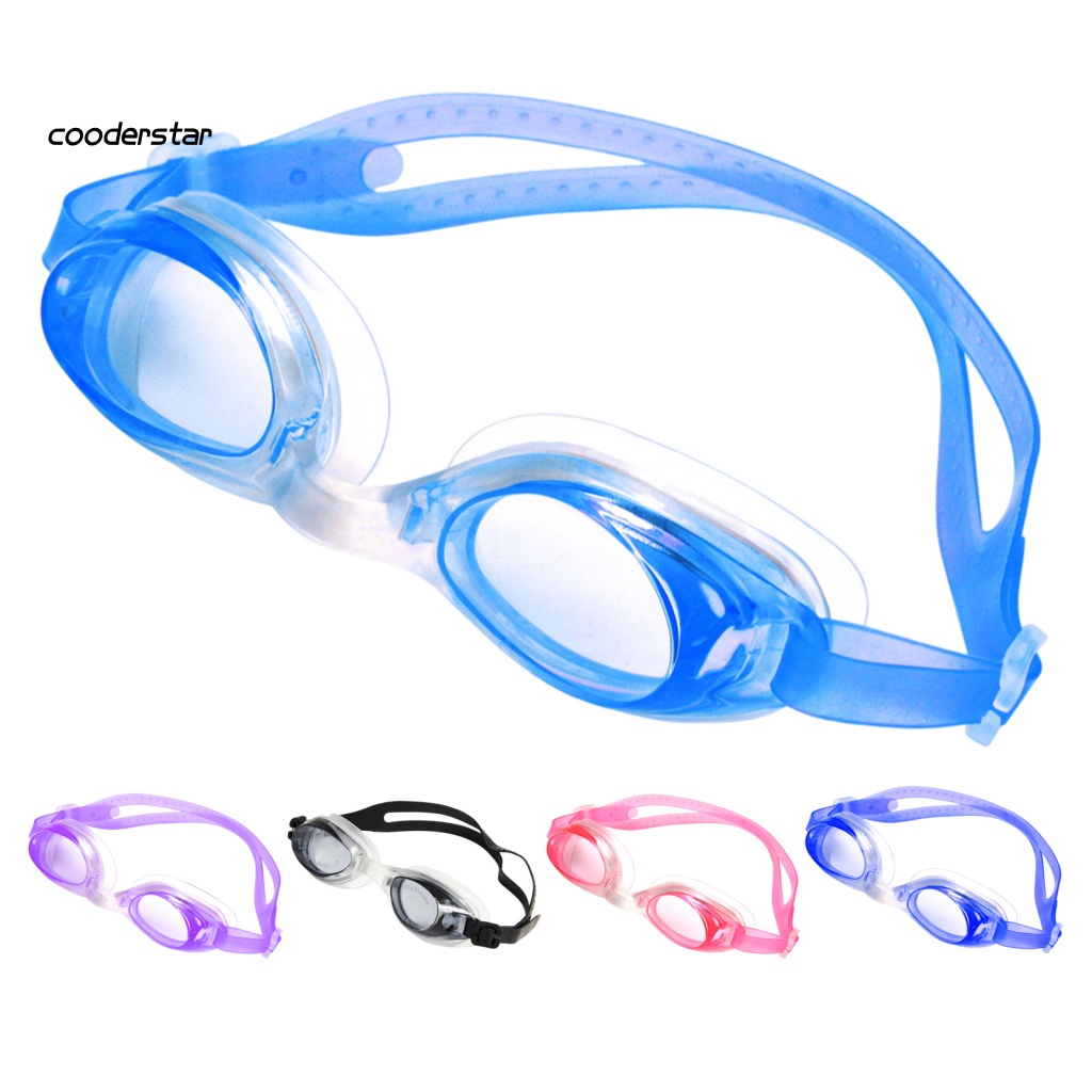 Kính Bơi Chống Tia UV Chống Nước Có Dây Đeo Co Giãn Tốt Tiện Dụng Cho Bé