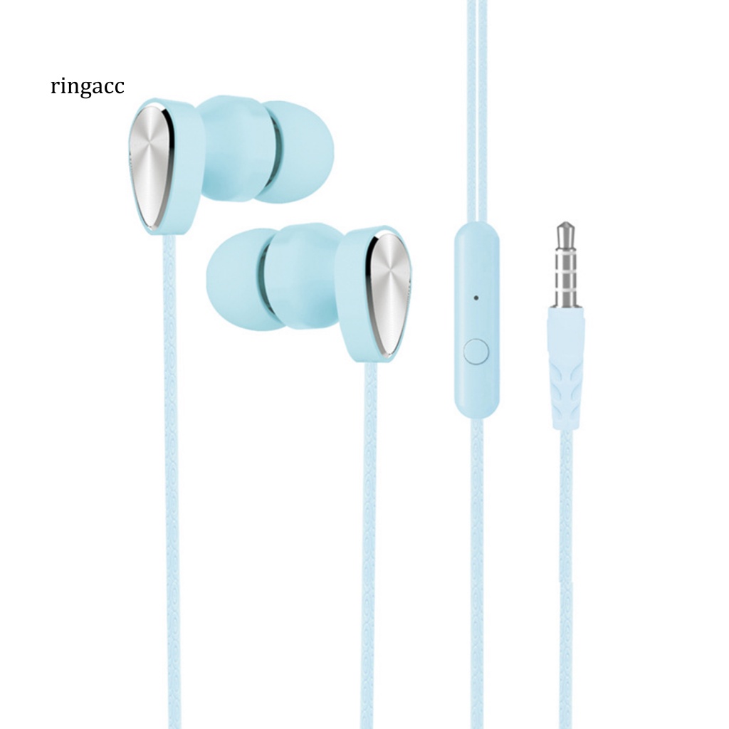 Tai Nghe Nhét Tai RGA L106 Jack 35mm Có Micro Âm Thanh Siêu Trầm Cho Điện Thoại